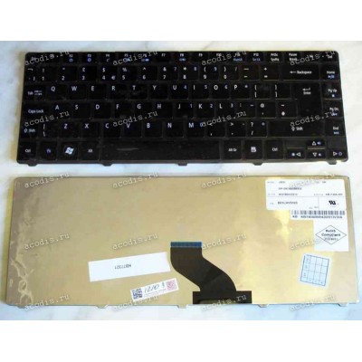 Keyboard Acer Aspire 3410T, 3810*, 4410T, 4535, 4736, 4810*, 4935 (Black/Glossy/UK) черная глянцевая