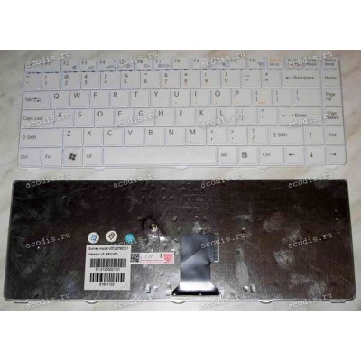 Keyboard Sony VGN-NR21Z (White/Matte/US) белая матовая