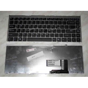 Keyboard Sony VGN-FW (p/n:148084121) (Black/Matte/UK) чёрная матовая
