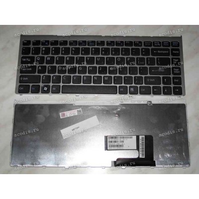 Keyboard Sony VGN-FW (p/n:148084121) (Black/Matte/UK) чёрная матовая