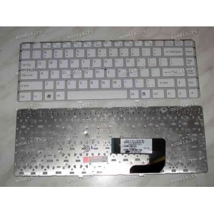 Keyboard Sony VGN-NW (p/n:148738321) (White/Matte/US) белая матовая
