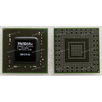 Микросхема nVidia G86-603-A2   (GF 8400M GT) datecode 0708A2, 0726A2, 0751A2, 0746A2, 0804A2, 0805A2, 0807A2, 0817A2, 0818A2