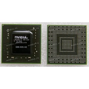 Микросхема nVidia G86-635-A2 / NB9M-GE1-S-A2 BGA533 (Asus p/n: 02G190014120) (GF 9300M G) NEW original datecode 0722A2, 0725A2, 0728A2, 0731A2, 0741A2, 0745A2, 0814A2