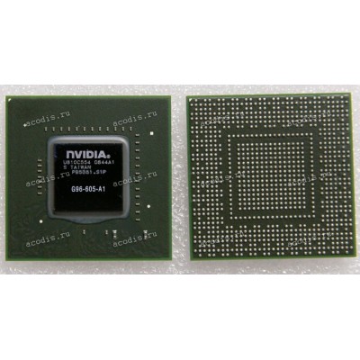 Микросхема nVidia G96-605-A1 datecode 0837A1, 0839A1, 0844A1