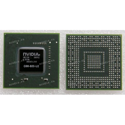 Микросхема nVidia G98-600-U2   (GF 9200M GS) datecode 0810U2, 0937U2