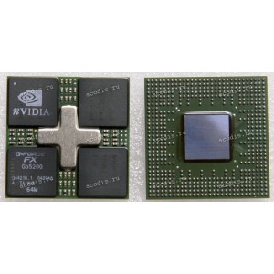 Микросхема nVidia Go5200FX 64Mb datecode 0341A3, 0346A3, 0348A3, 0407A3, 0408A3, 0409A3, 0424A3