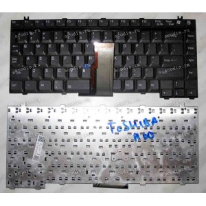 Keyboard Toshiba Satellite M20, Pro 6***, Tecra TE2*** (Black/Matte/US) чёрная матовая PointStick