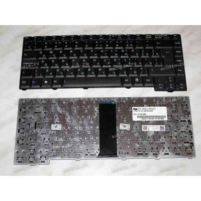 Keyboard Asus F2, F3, F3J, T11 (Black/Matte/RUO) чёрная матовая русифицированная