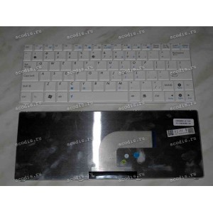 Keyboard Asus N10, N10A, N10C, N10E, N10J, N10JC (White/Matte/US) белая матовая