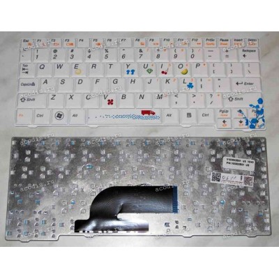 Keyboard Lenovo IdeaPad S10-2 (White-Picture/Matte/US) белая с рисунками матовая