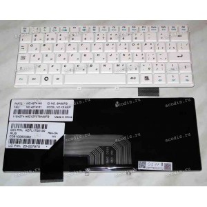 Keyboard Lenovo IdeaPad S9, S9E, S10, S10E (White/Matte/RUO) белая матовая русифицированная Keyboard Lenovo IdeaPad S9, S9E, S10, S10E (White/Matte/RUO) белая матовая русифицированная