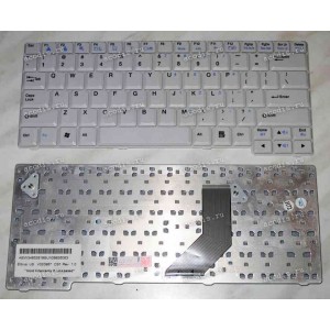 Keyboard LG E200, E210, E300, E310, ED310 (Grey/Matte/US) серая матовая