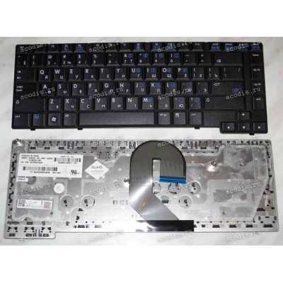 Keyboard HP/Compaq 6710B, 6710S, 6715B, 6715S (Black/Matte/RUO) черная матовая русифицированная