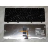 Keyboard HP/Compaq dv3-1000, dv3-2000 (Black/Glossy/LED/RUO) черная глянцевая русиф. с подсветкой