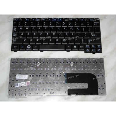 Keyboard Samsung NP-NC10, ND10, N108, N110, N128, N130, N138, N140 (Black/Matte/US) чёрная матовая