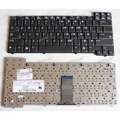 Keyboard HP/Compaq Evo N600V (Black/Matte/US) чёрная матовая