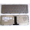 Keyboard HP/Compaq dv3000x, dv3500x (Silver/Glossy/US) серебристая глянцевая