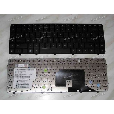 Keyboard HP/Compaq dv6-3000, dv6T-3000, dv6Z-3000 (Black/Matte/US) черная матовая