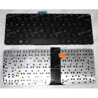 Keyboard HP/Compaq dv3-4000 (Black/Matte/US) черная матовая