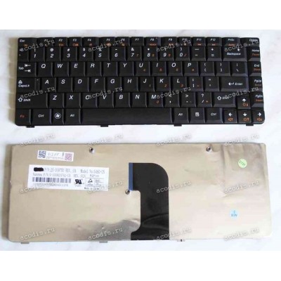 Keyboard Lenovo IdeaPad G460, G465, G465A (Black/Matte/US) чёрная матовая