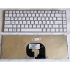 Keyboard Sony VPC-Y, VPC-Y115, VPC-Y118 (p/n:148768511) (White-Silver/Matte/US) белая в серебр рамке мат