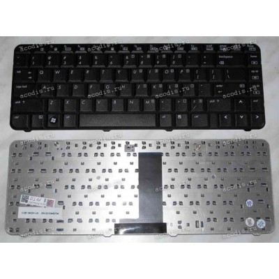 Keyboard HP/Compaq Presario CQ50, G50, G7000, 6520, 6720, 6820 (Black/Matte/US) чёрная матовая