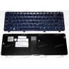 Keyboard HP/Compaq dv3-1000, dv3-2000 (Dark Blue/Glossy/US) синяя глянцевая