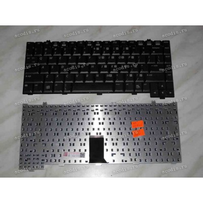 Keyboard Acer Aspire 1200, 1300, 1350, 1351, 1353, 1355, 1510, HP/Compaq Pavilion ZE1000, ZE1200 (Black/Matte/US) чёрная матовая