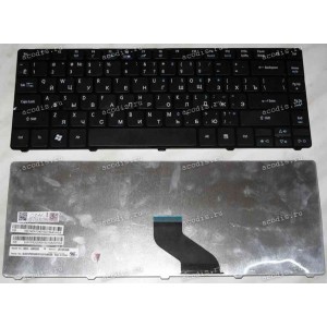 Keyboard Acer Aspire 3410T, 3810*, 4410T, 4535, 4736, 4810*, 4935 (Black/Matte/RUO) черная матовая русифицир.