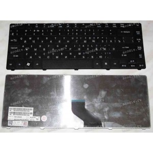 Keyboard Acer Aspire 3410T/3810T = 4741G (Black/Matte/RUO) черная матовая русифицированная