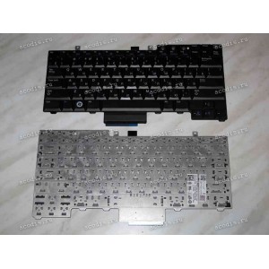 Keyboard Dell Latitude E5***, E6***, Precision M2***, M4*** (Black/Matte/RUO) чёрная матовая русиф.