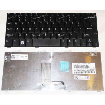 Keyboard Dell Inspiron Mini 10V, 1011 (Black/Matte/US) чёрная матовая