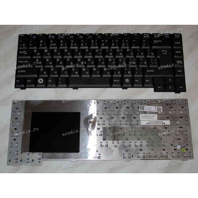 Keyboard Fujitsu Siemens Amilo Pa1510, Pi1505, Pi2512, Pi2515 (Black/Matte/RUO) чёрная матовая русифицир.