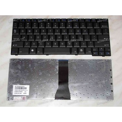 Keyboard Gateway C-120X, C-5815 (Black/Matte/US) чёрная матовая
