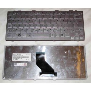 Keyboard Toshiba Satellite NB200,NB255, Portege T110, Sat.Pro T110 (Silver/Matte/RUO) серебр. мат. русиф.