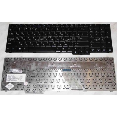 Keyboard Acer Aspire 5335, 5535, 5735, 7***, 9***, Extenza 5235, 56**, 7220, 76**, TM 5*** (Black/Glossy/RUO)