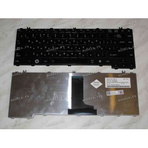 Keyboard Toshiba Satellite C600D, C640, L600, L630, L635, L64* (Black/Glossy/RUO) чёрная глянцевая русиф.