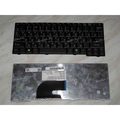 Keyboard Gateway LT20, LT2000, LT2003C = Keyboard Acer Aspire One 531, A110, A150, AOA150, AOD150, AOD250, D150, D250, ZG5 (Black/Matte/RUO)