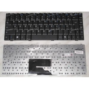 Keyboard Fujitsu Siemens Amilo A1655, L1310*, Li1705, Pa1538 (Black/Matte/UK) чёрная матовая