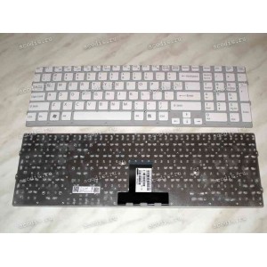 Keyboard Sony VPC-EB (p/n:148793221) (White/Matte/US) белая матовая