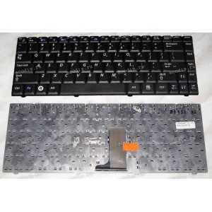 Keyboard Samsung NP-R517, R519, R620, R719 короткая (BA59-02581A/C/D) (Black/Matte/US) чёрная матовая