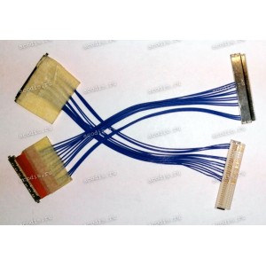 Переходник 20pin 22mm flat к кабелю на 30pin 32mm flat к матрице w/o EDID trace (длина 100 мм) (TD/AK-CCF18)