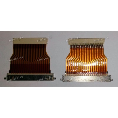 Переходник 20pin 25mm к кабелю на 20pin 22mm(T-S) к матрице(длина 15 мм) полный (TD/AK-CC23)