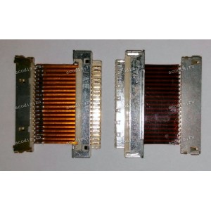 Переходник 20pin 22mm(T-S) к кабелю на 20pin 22mm flat к матрице полный (TD/AK-CC36)