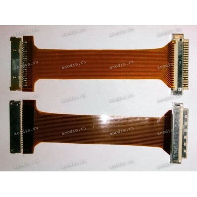 Переходник 20pin 22mm(T-S) к кабелю на 20pin 22mm flat к матрице(длина 65мм) полный (TD/AK-CC28)