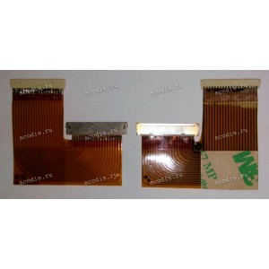 Переходник 20pin 22mm(all) к кабелю на 20pin 22mm(all) к матрице(переворот разъёма) загиб полный (TD/AK-CC09)