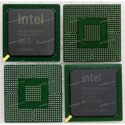 Микросхема Intel NH82801HBM B-2 (SLB9A) ICH8M (Asus p/n: 02G010017410) = SLA5Q Intel North Bridge Chipset NEW original