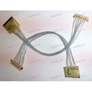 Переходник 20pin 22mm(T-S) к кабелю на 20pin 22mm(VESA) на матрицу С ЛИНИЯМИ EDID (TD/AK-CCF14+) Переходник 20pin 22mm(T-S) к кабелю на 20pin 22mm(VESA) на матрицу С ЛИНИЯМИ EDID (TD/AK-CCF14+)