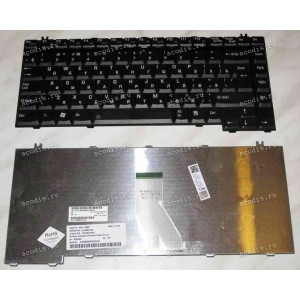 Keyboard Toshiba Satellite 113*,14**,19**,24**,A/M/P/S (Black/Matte/RUO) чёрная матовая оригинальная