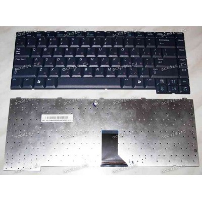 Keyboard Samsung NP-X05, NP-X05Plus, NP-X06, NP-X10, NP-X10Plus, NP-X15 (p/n: BA59-00968G) (DarkBlue/Matte/RUO) тёмно-синяя